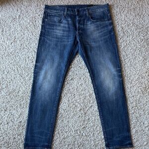 G-Star Men's Dark Blue Slim Jeans